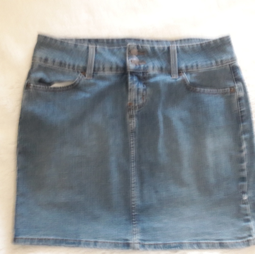 Space girls jean skirt